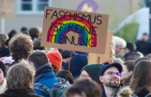 Demobild - Faschismus ist keine Meinung